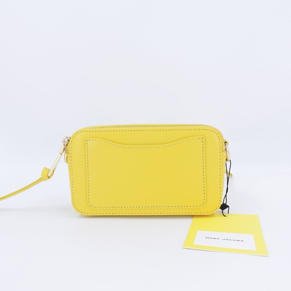 Marc Jacobs The Utility Snapshot Crossbody Bag Sun Yellow OS - Picture 6 of 16